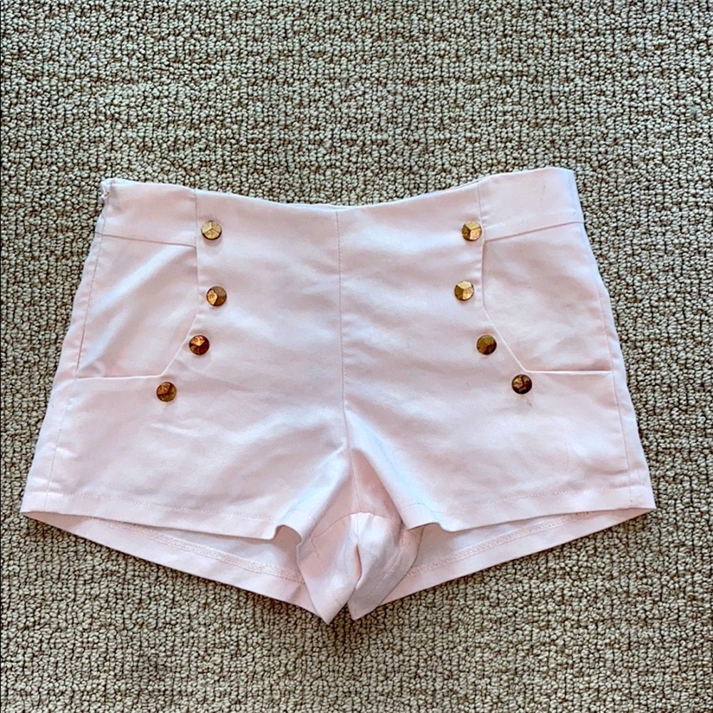 Classy light pink shorts site small like new